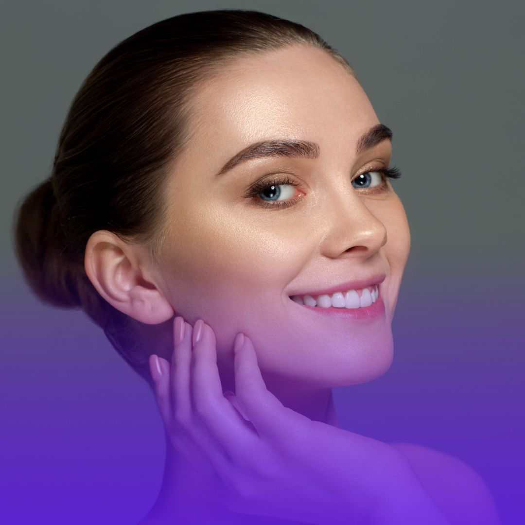 Eyebrows threading and tinting